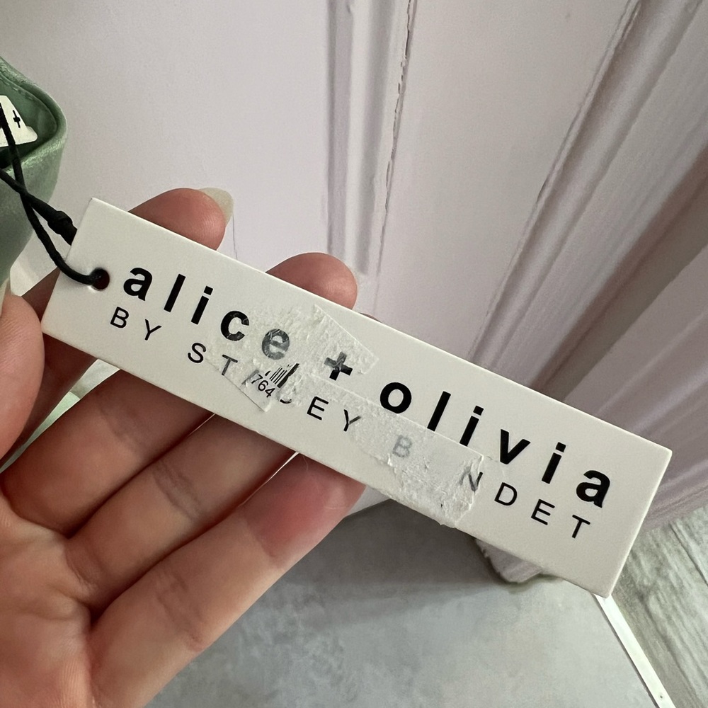 Alice + Olivia Harmony Halter Dress - Picture 10 of 10